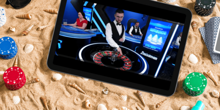 Live Casino της Stoiximan και στην… παραλία!