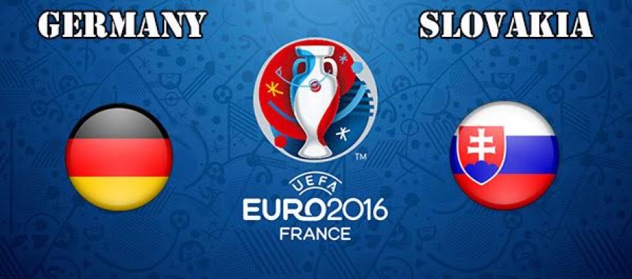 Euro 2016: Γερμανία – Σλοβακία
