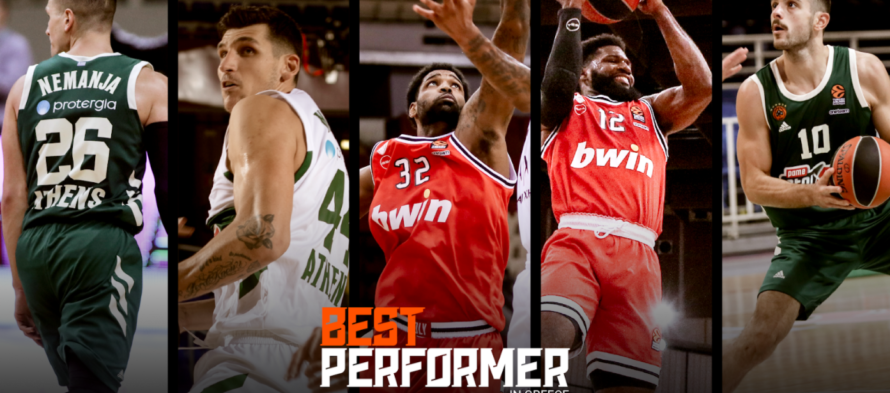 Οι Best Performer in Greece by bwin που ξεχώρισαν στην EuroLeague τον Οκτώβριο!