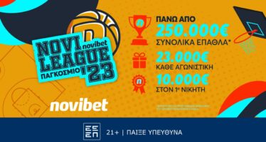 Ο τελικός του Mundobasket στο παρκέ της Novileague Παγκόσμιο ’23!